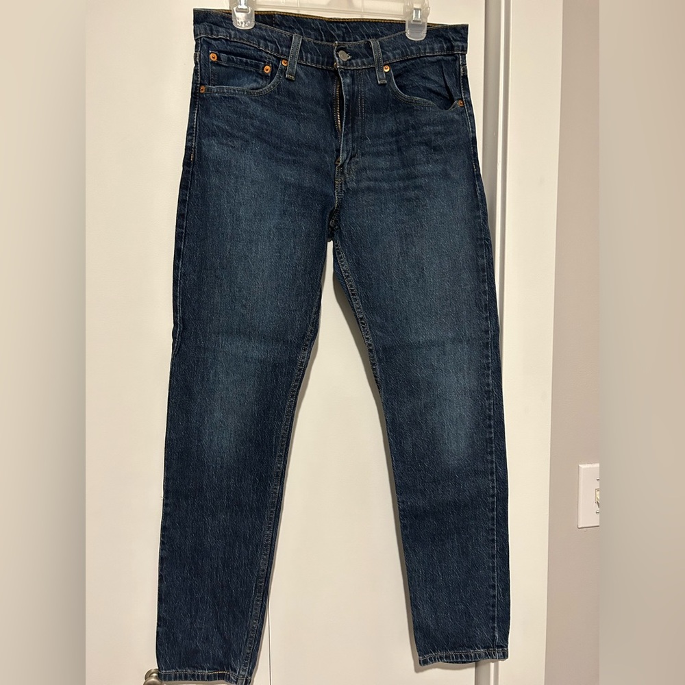Levi 512 Slim Taper Men’s Medium Wash Jeans Size 32 Waist 32 Length